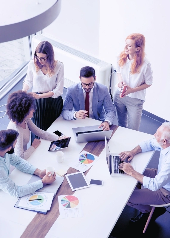 top-view-at-business-people-in-office